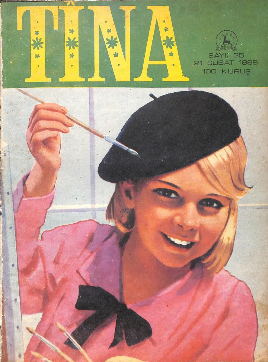 Tina Sayı 35 - 21 Şubat 1968 kapak görseli