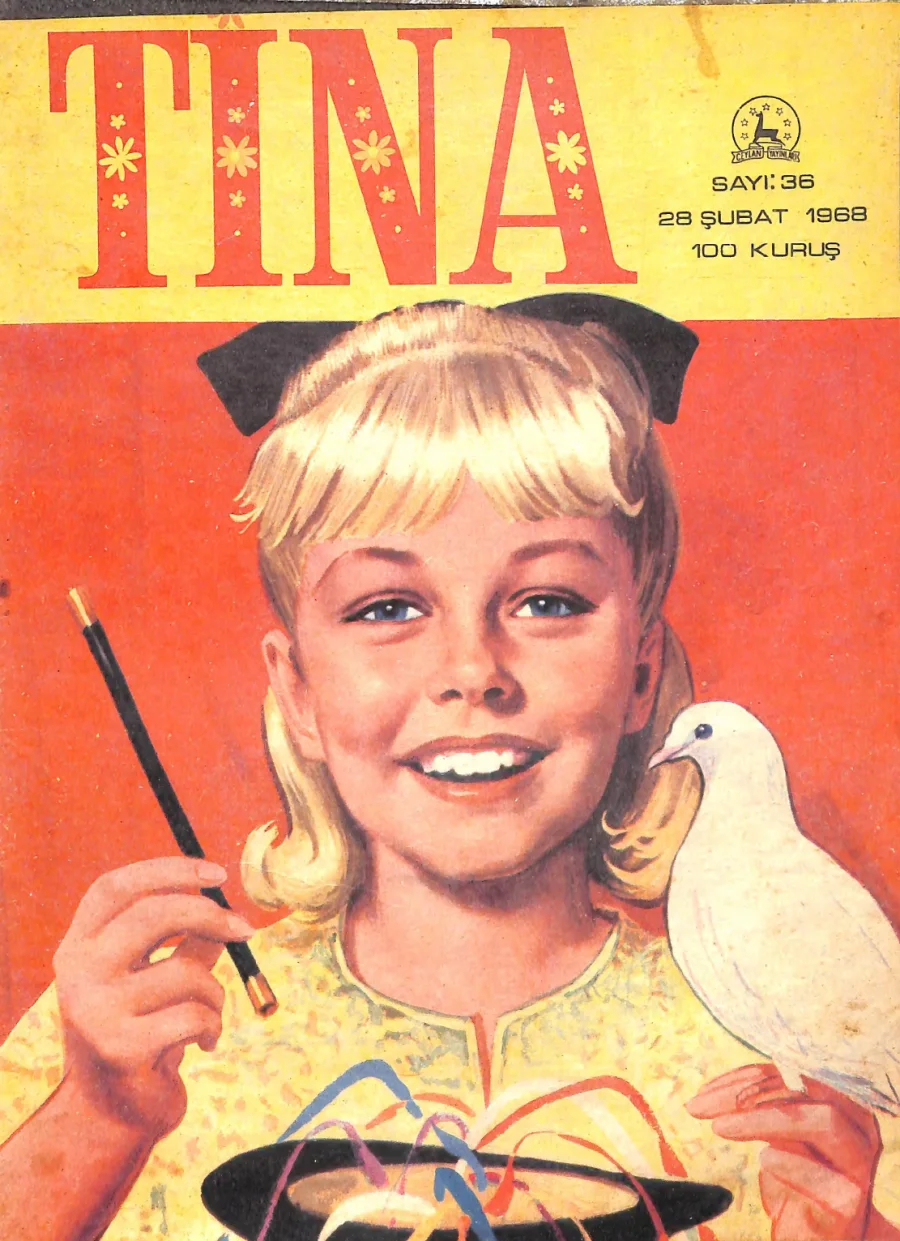 Tina Sayı 36 - 28 Şubat 1968 kapak görseli