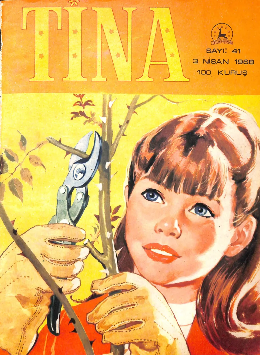 Tina Sayı 41 - 3 Nisan 1968 kapak görseli