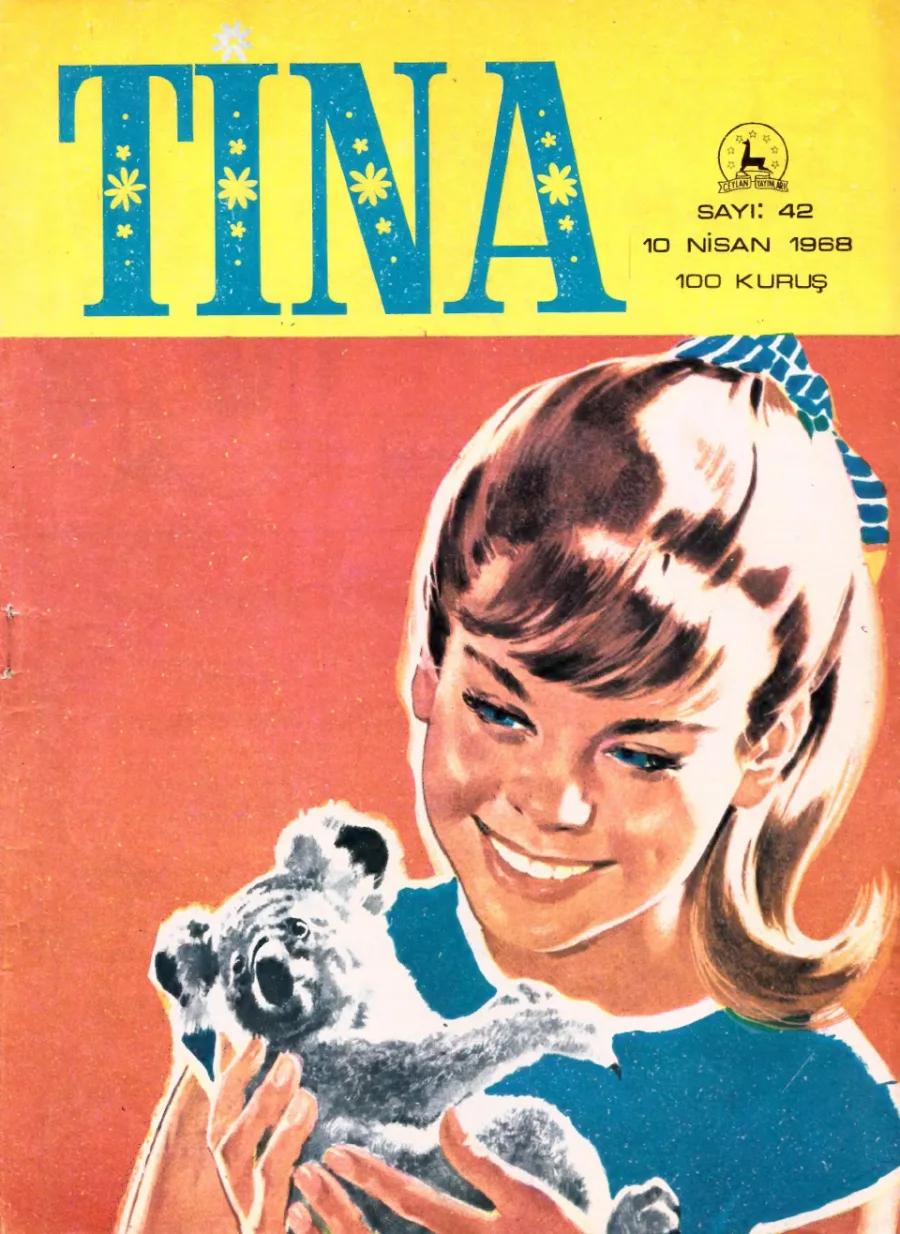 Tina Sayı 42 - 10 Nisan 1968 kapak görseli