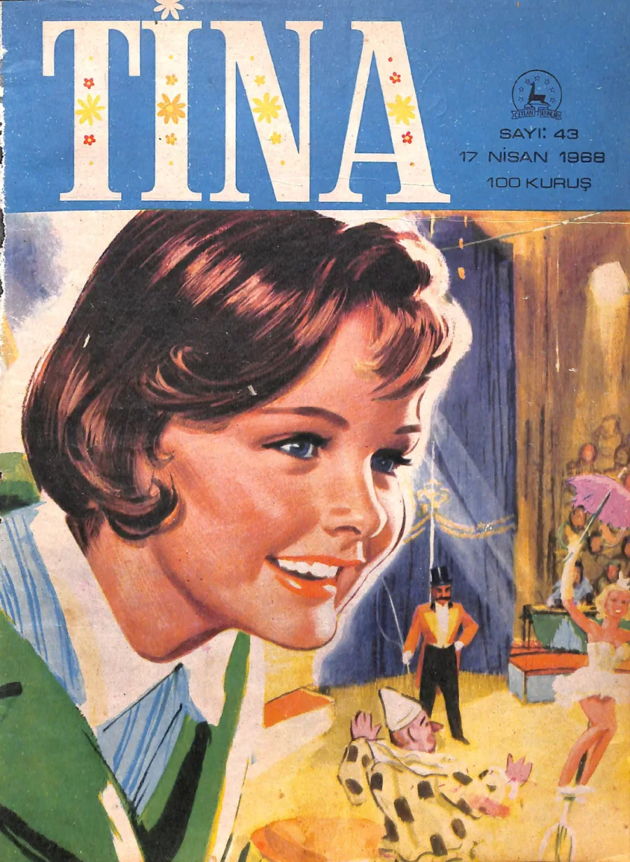 Tina Sayı 43 - 17 Nisan 1968 kapak görseli
