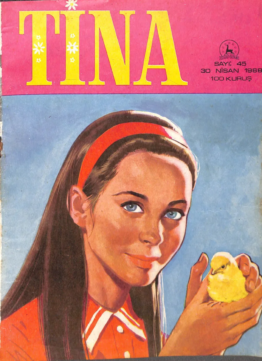 Tina Sayı 45 - 30 Nisan 1968 kapak görseli