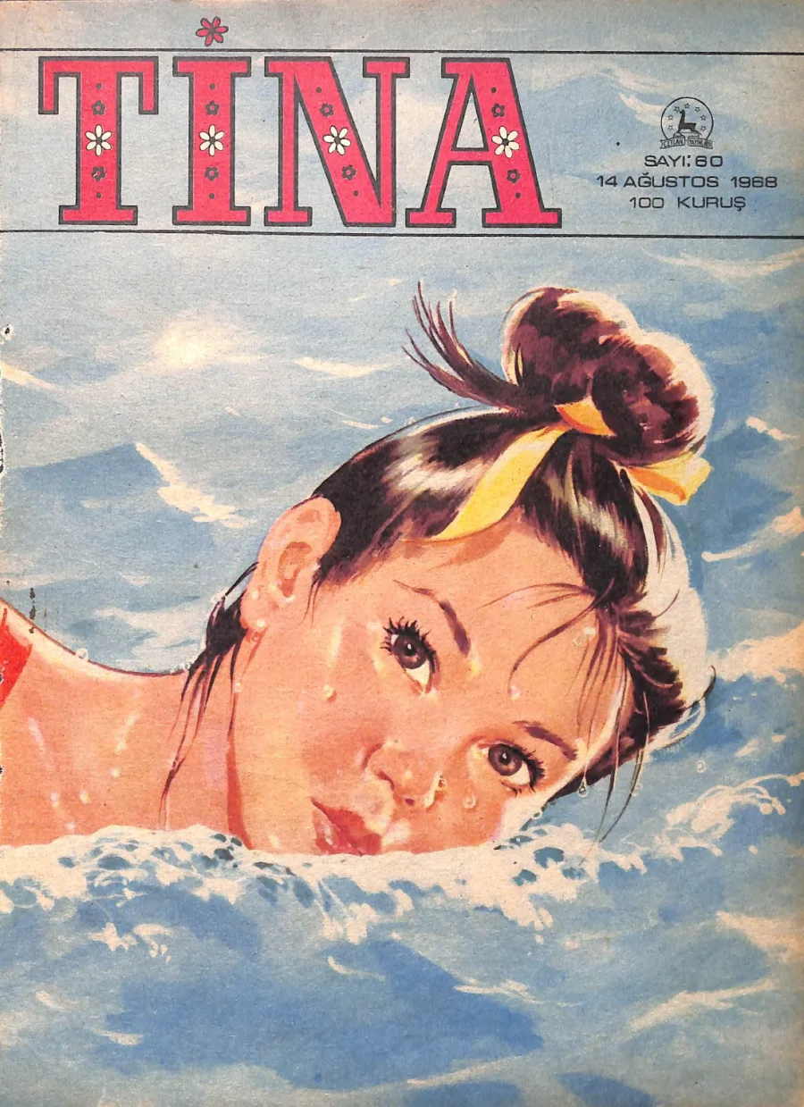 Tina Sayı 60 - 14 Agustos 1968 kapak görseli