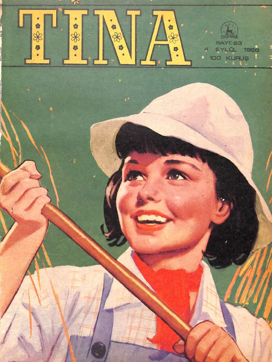 Tina Sayı 63 - 4 Eylül 1968 kapak görseli