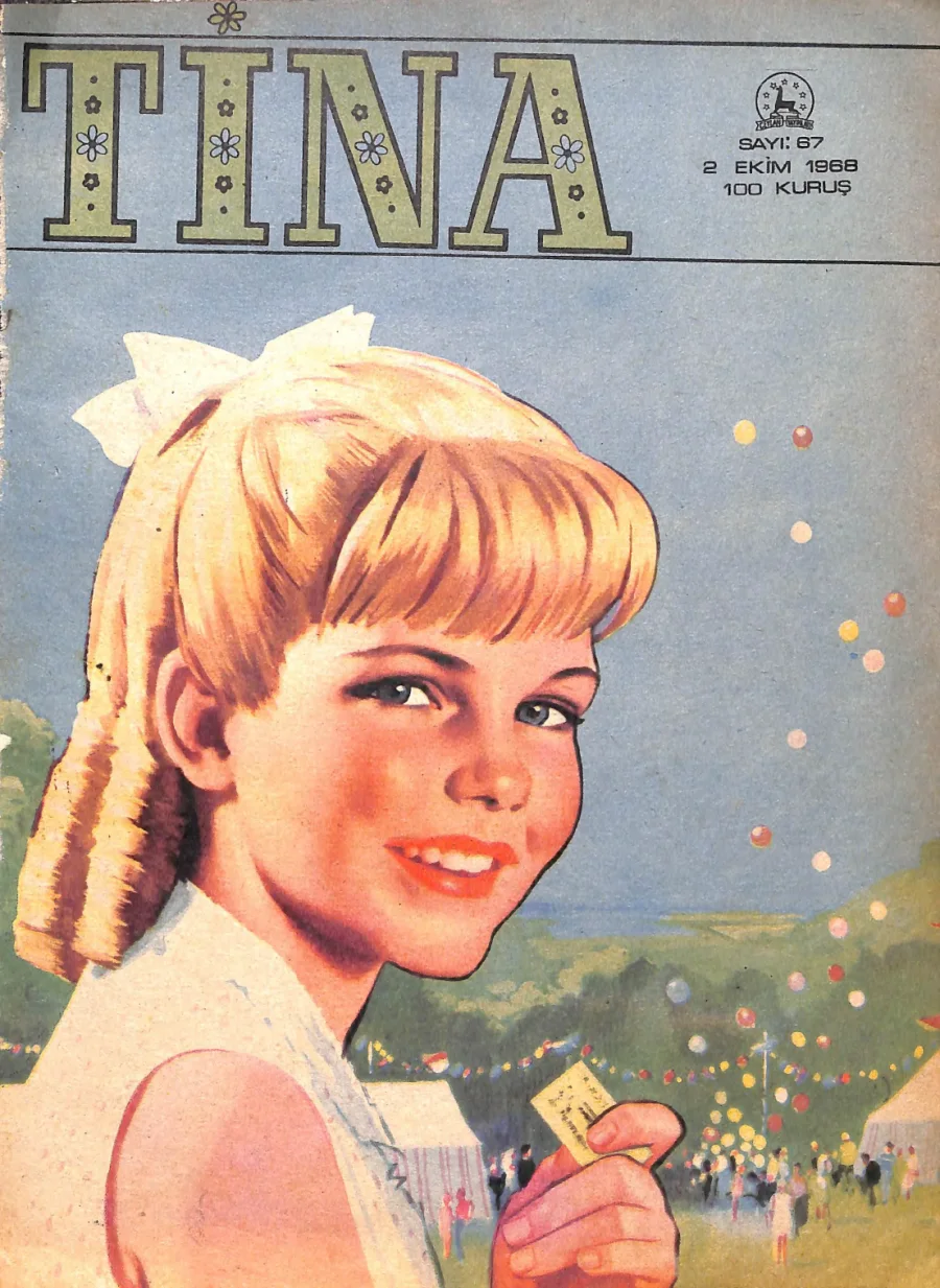 Tina Sayı 67 - 9 Ekim 1968 kapak görseli