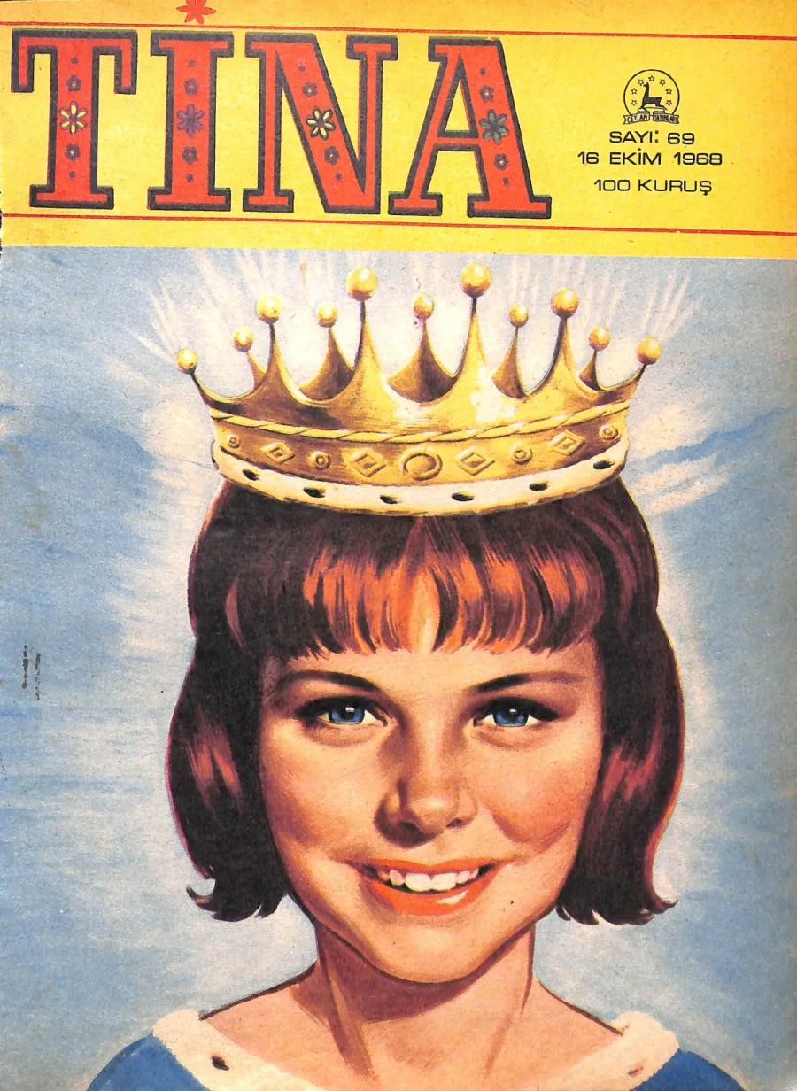 Tina Sayı 69 - 16 Ekim 1960 kapak görseli