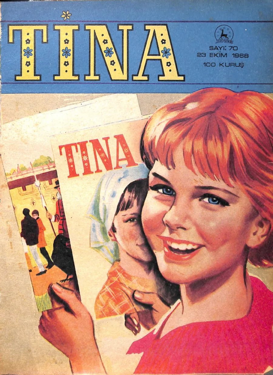 Tina Sayı 70 - 23 Ekim 1968 kapak görseli