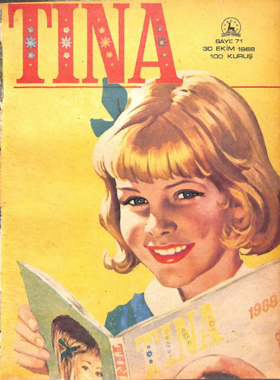 Tina Sayı 71 - 30 Ekim 1968 kapak görseli