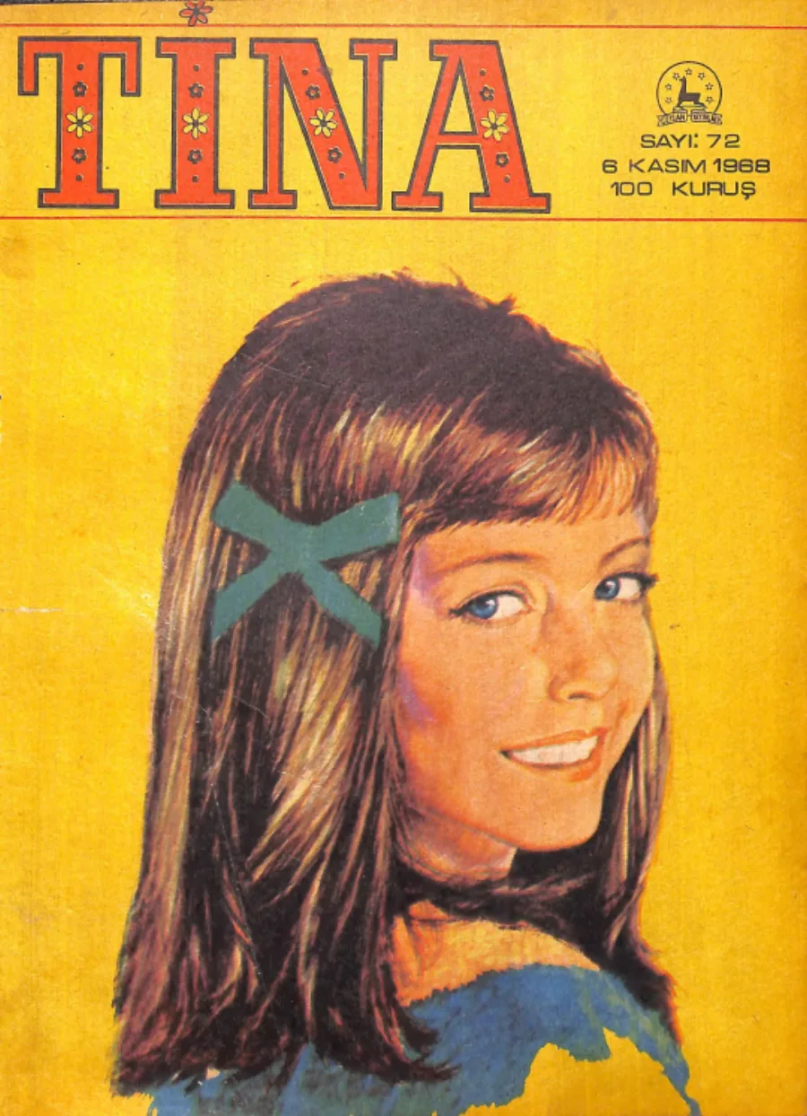 Tina Sayı 72 - 6 Kasım1968 kapak görseli