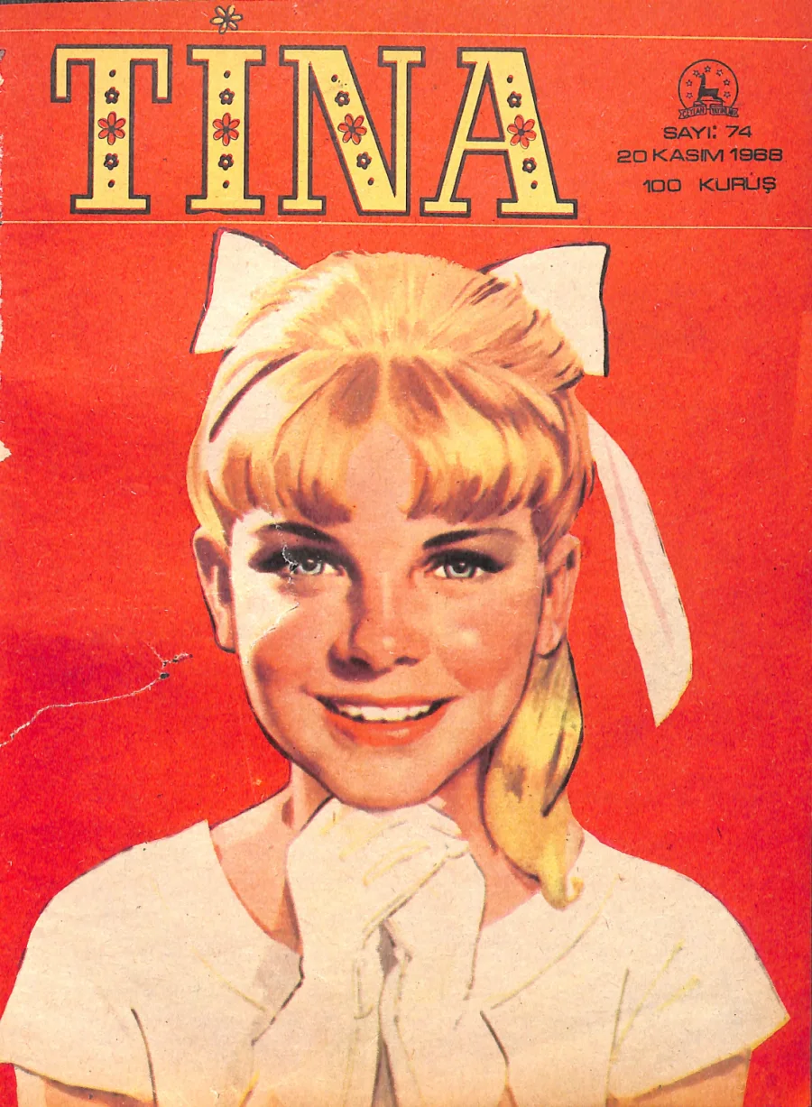 Tina Sayı 74 - 20 Kasım 1968 kapak görseli