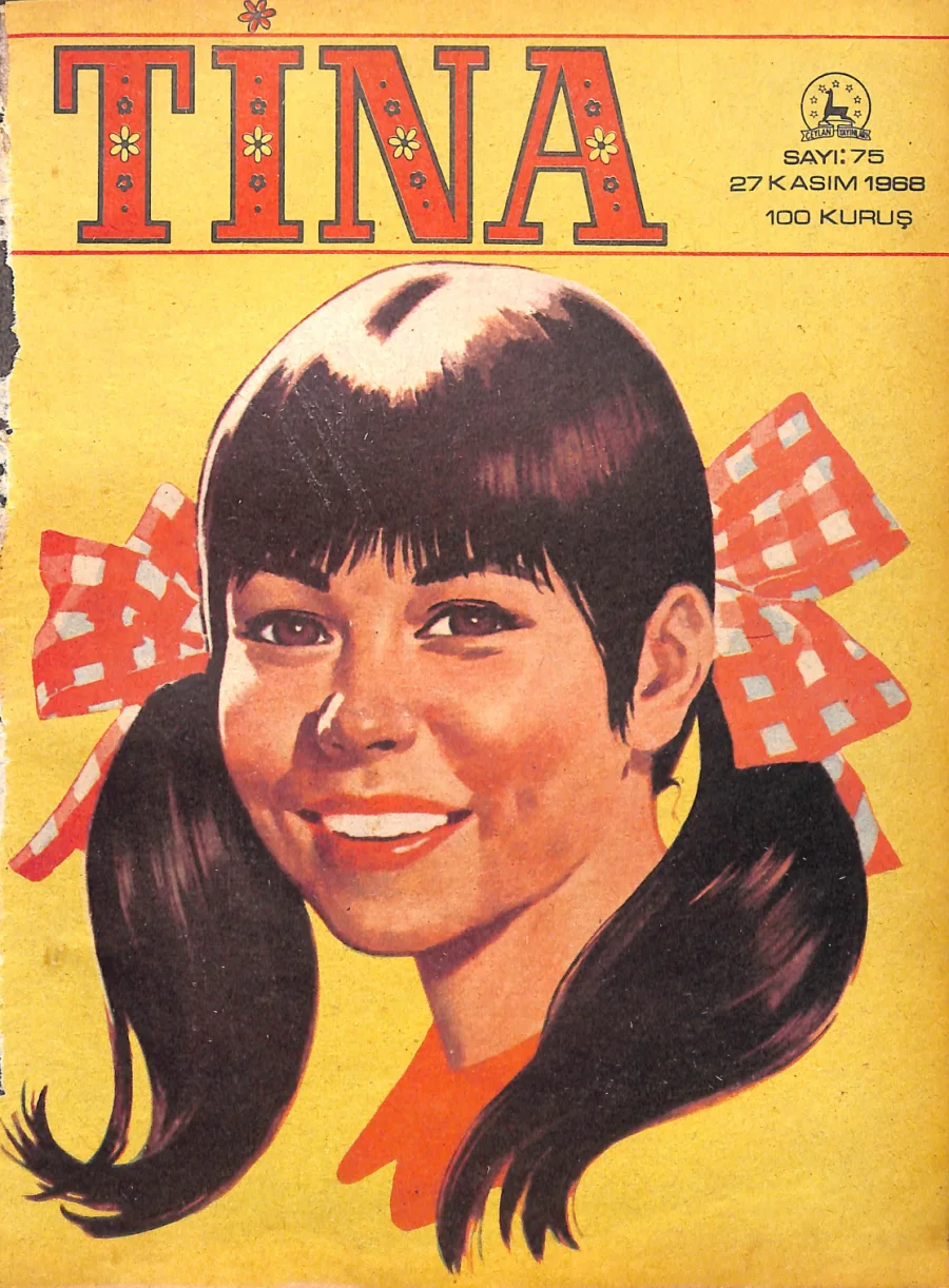 Tina Sayı 75 - 27 Kasım 1968 kapak görseli