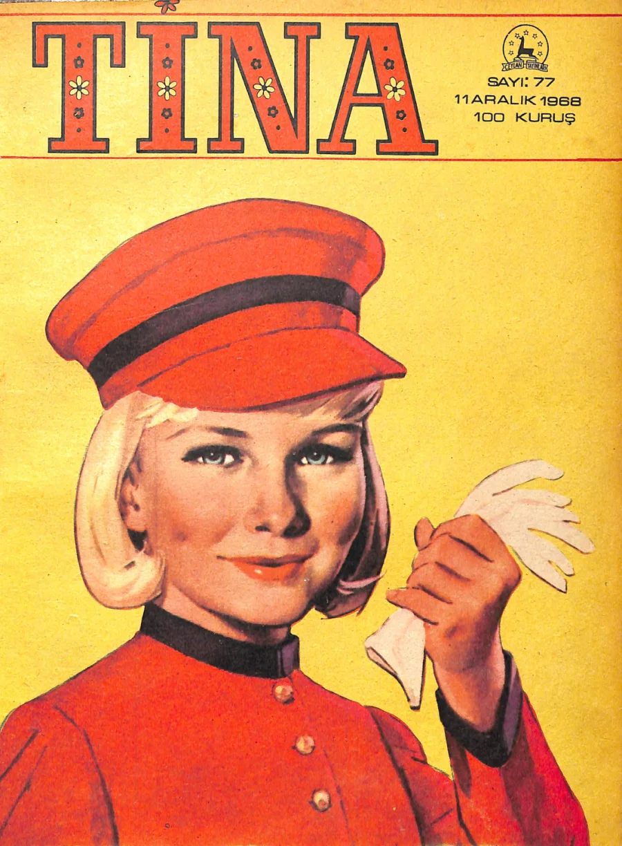 Tina Sayı 77 - 11 Aralık 1968 kapak görseli