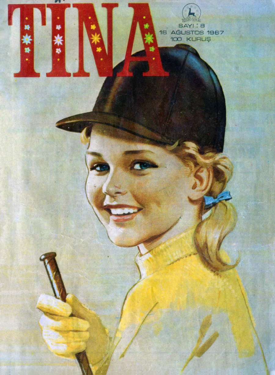 Tina Sayı 8 - 1967 08 16 kapak görseli