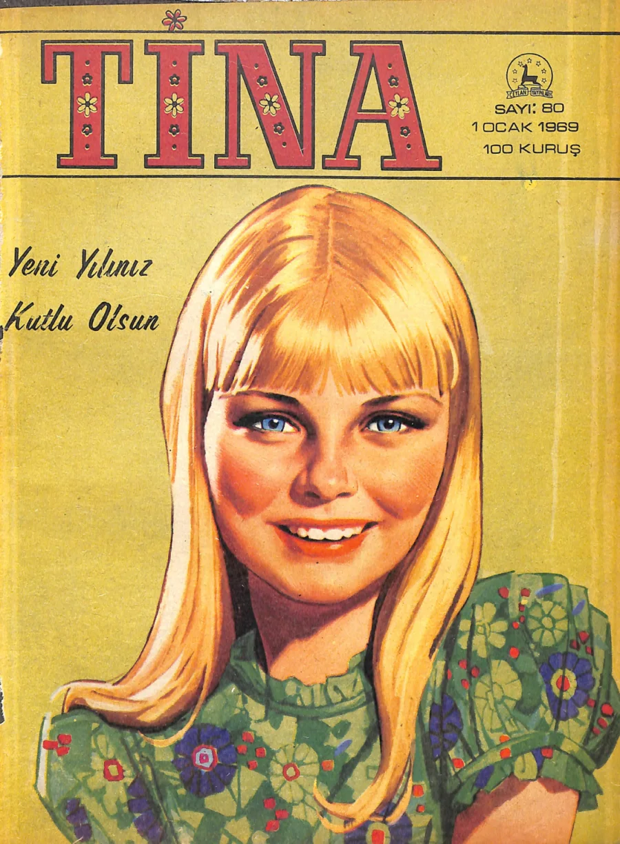 Tina Sayı 80 - 1 Ocak 1969 kapak görseli
