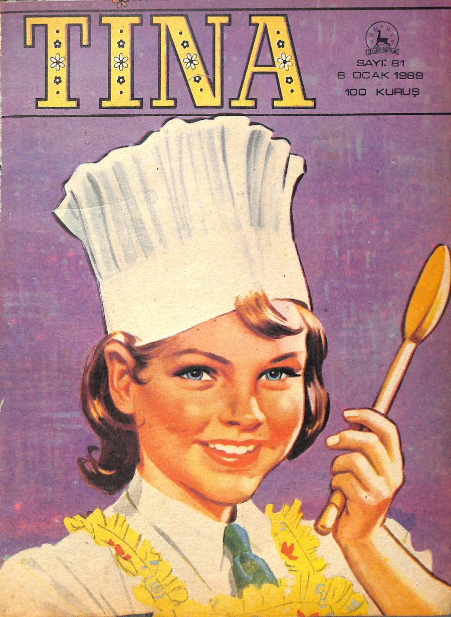 Tina Sayı 81 - 8 Ocak 1968 kapak görseli