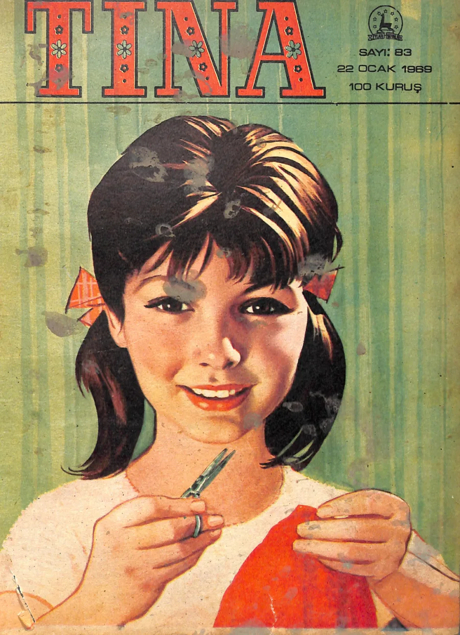 Tina Sayı 83 - 22 Ocak 1968 kapak görseli