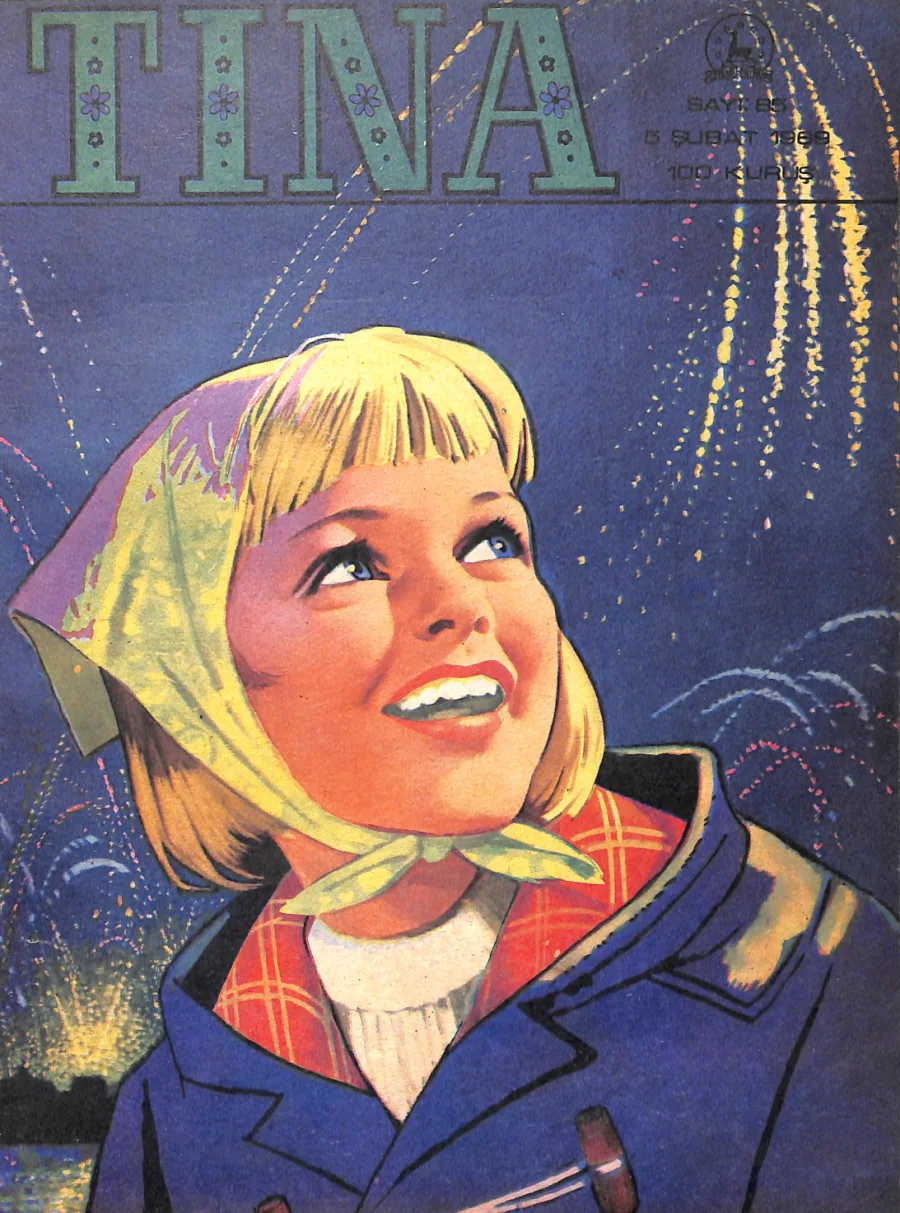 Tina Sayı 85 - 11Mart 1969 kapak görseli