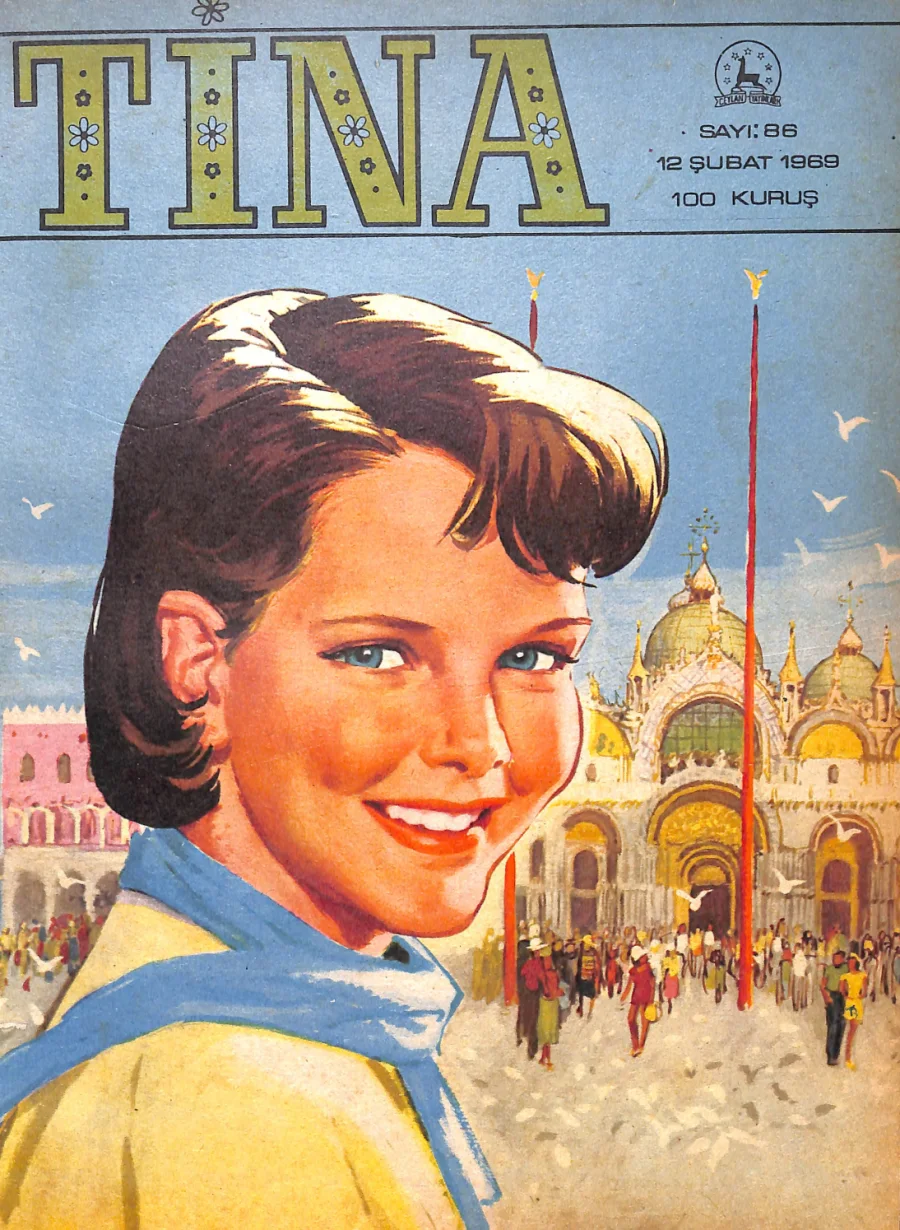 Tina Sayı 86 - 12 Şubat 1969 kapak görseli