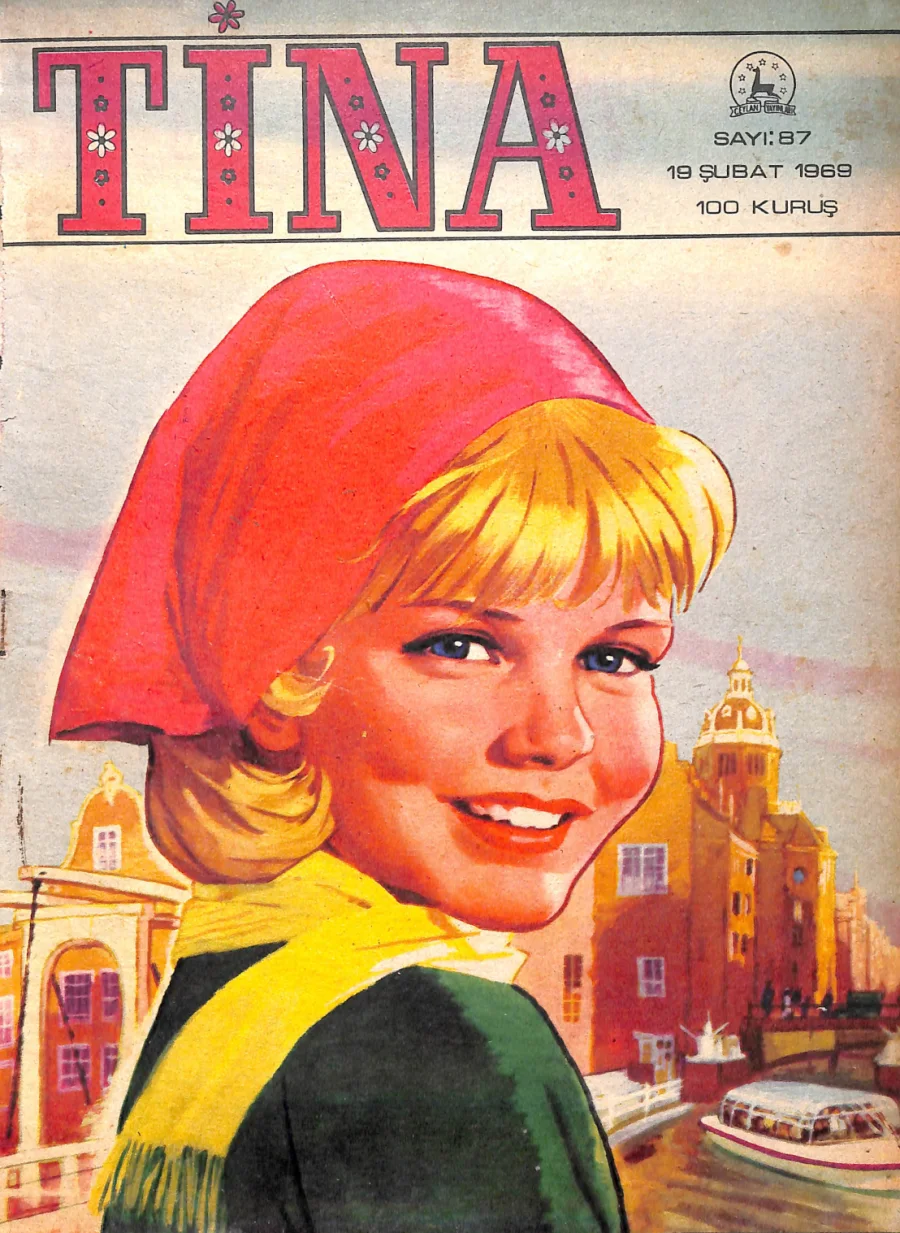 Tina Sayı 87 - 19 Şubat 1969 kapak görseli