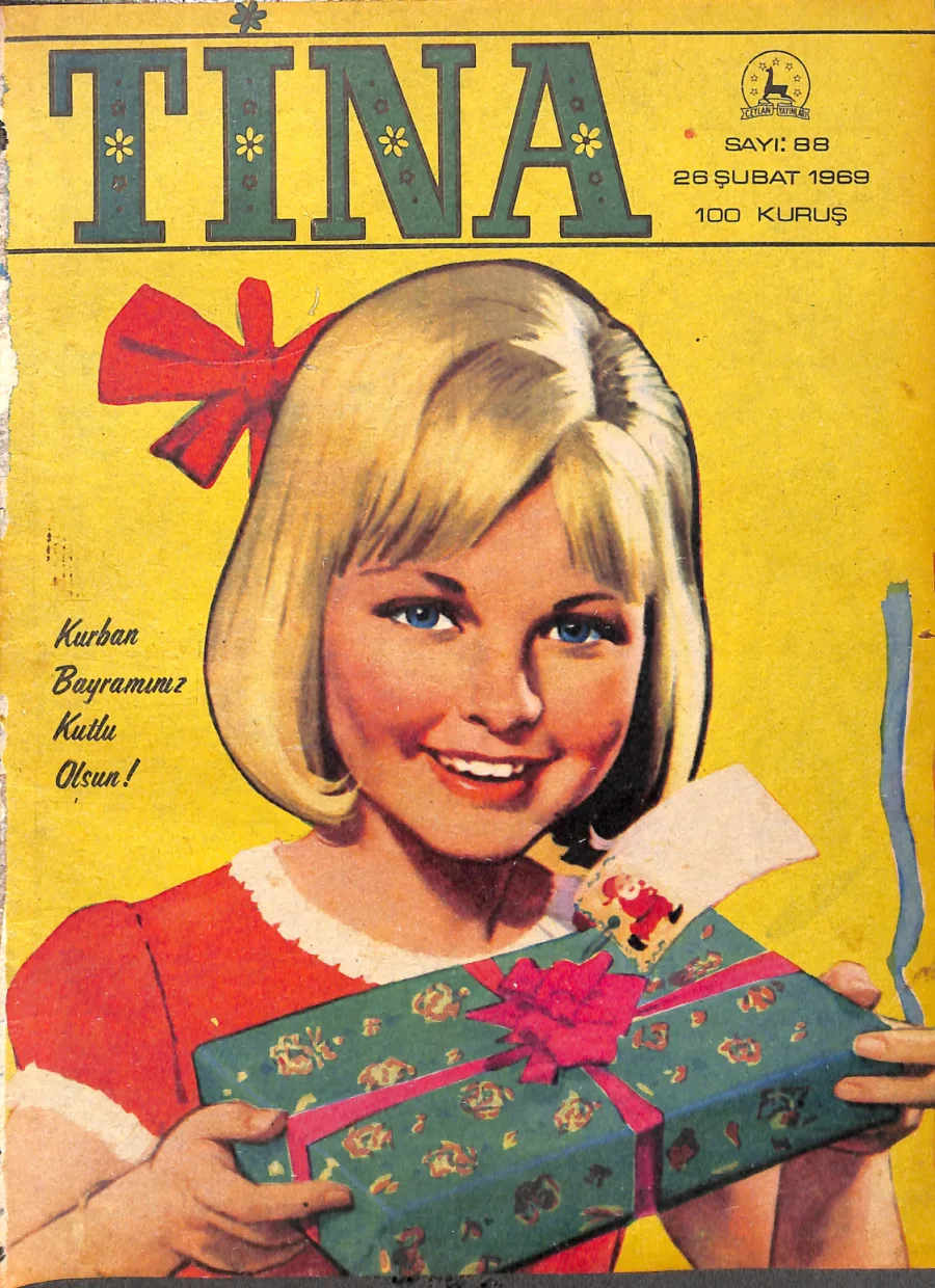 Tina Sayı 88 - 26 Şubat 1969 kapak görseli
