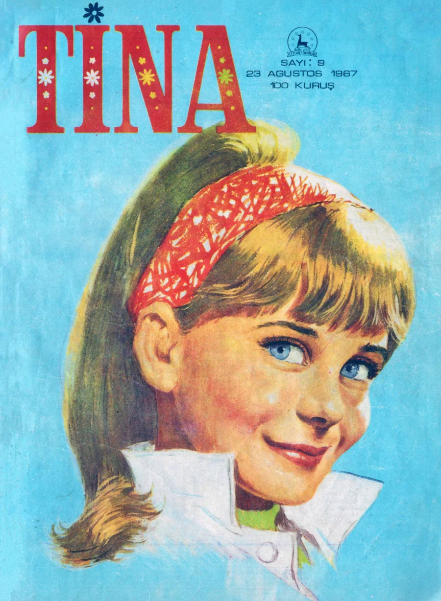 Tina Sayı 9 - 1967 08 23 kapak görseli