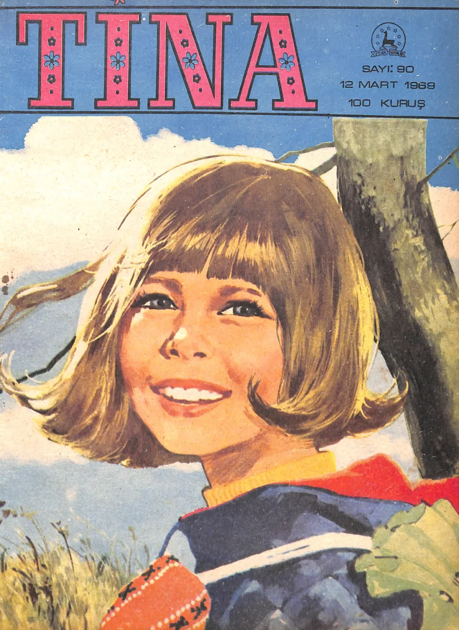 Tina Sayı 90 - 12 Mart 1969 kapak görseli