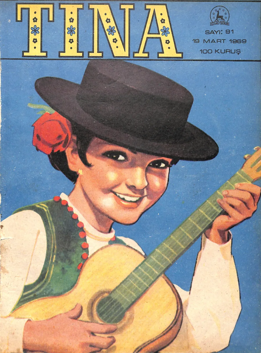 Tina Sayı 91 - 11 Mart 1969 kapak görseli