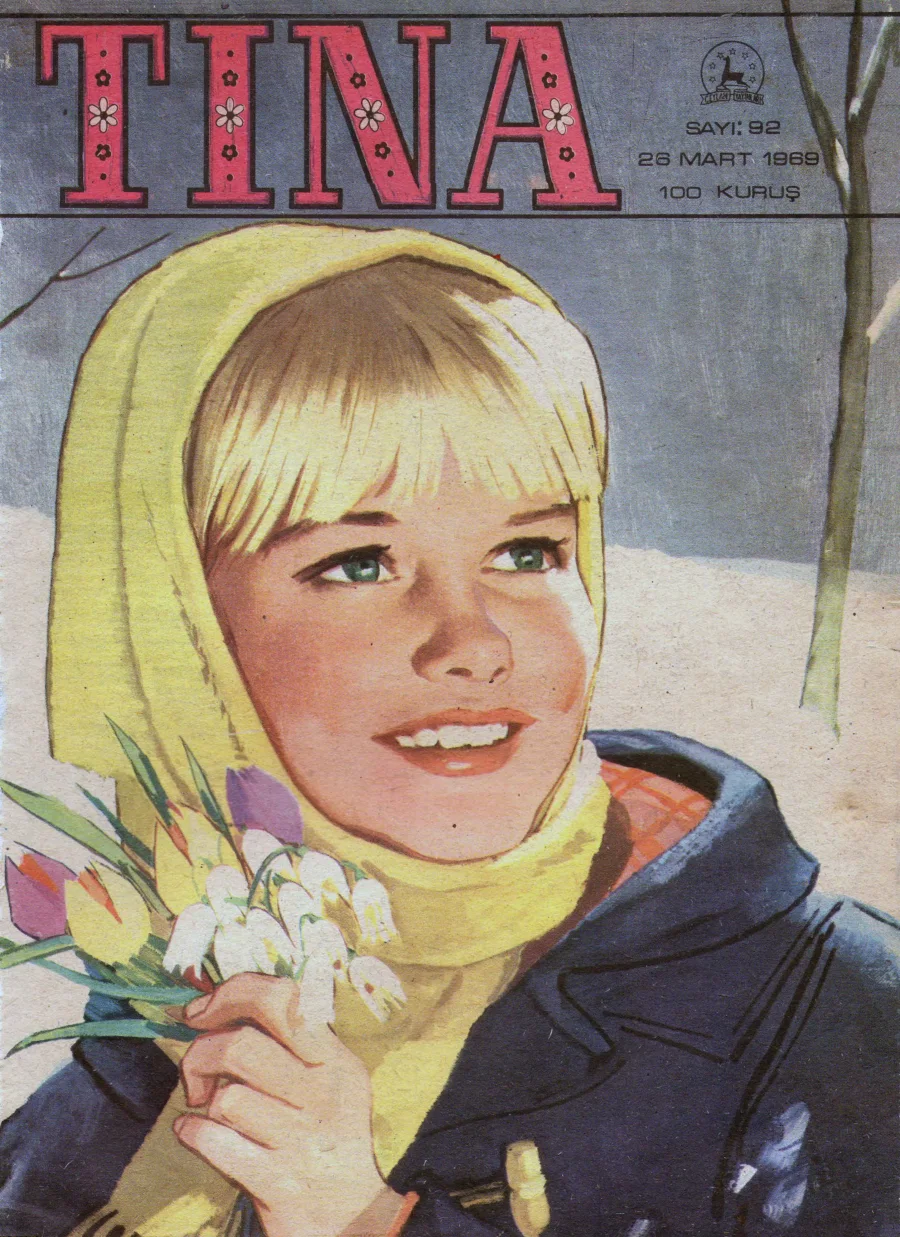Tina Sayı 92 - 1969 03 26 kapak görseli
