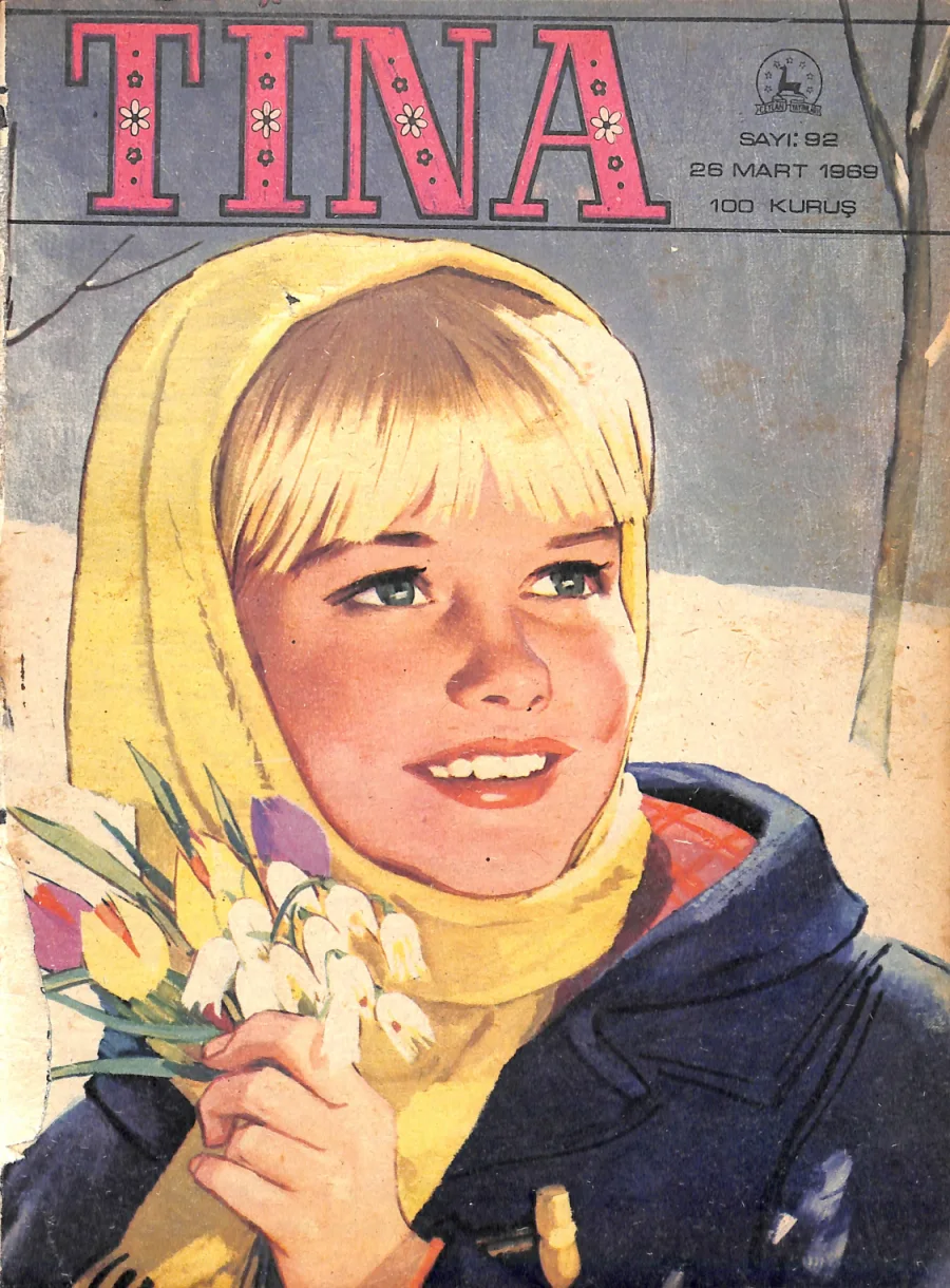 Tina Sayı 92 - 26 Mart 1969 kapak görseli