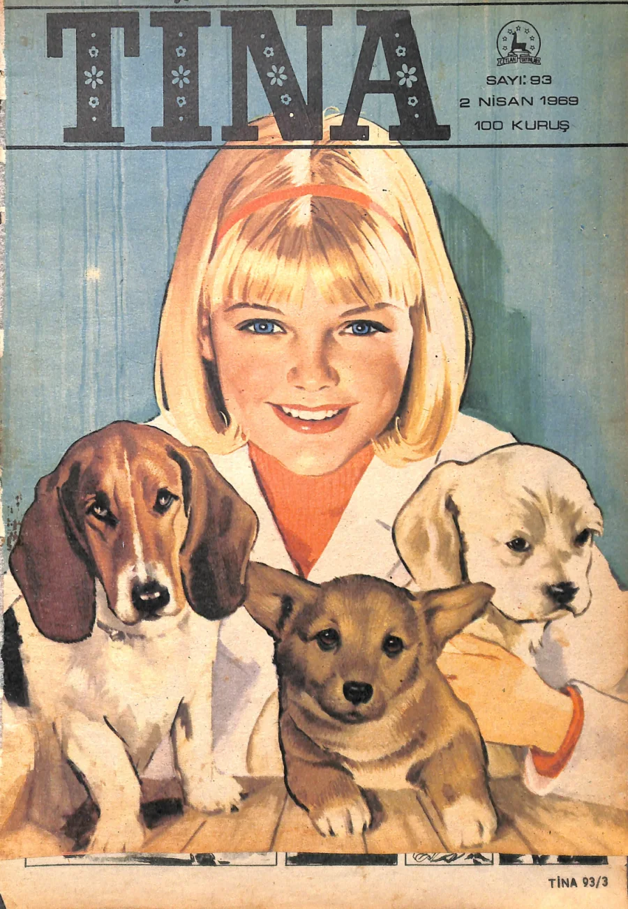 Tina Sayı 93 - 2 Nisan 1969 kapak görseli