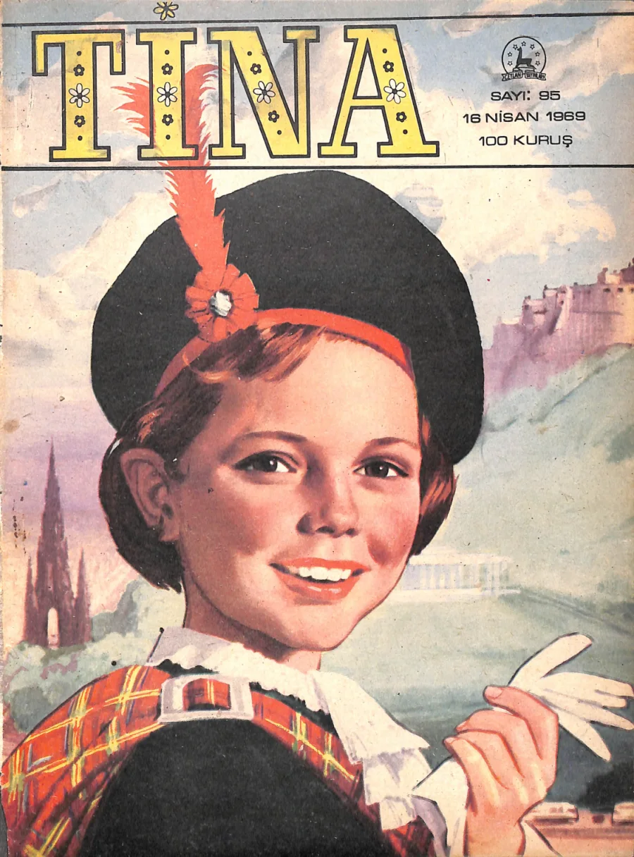 Tina Sayı 95 - 16 Nisan 1969 kapak görseli