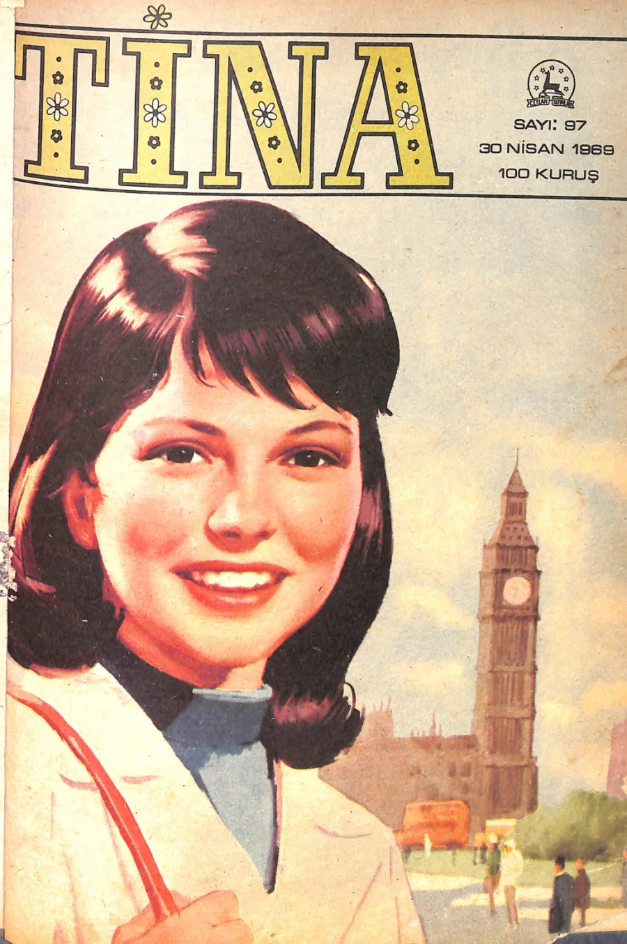 Tina Sayı 97 - 30 Nisan 1969 kapak görseli