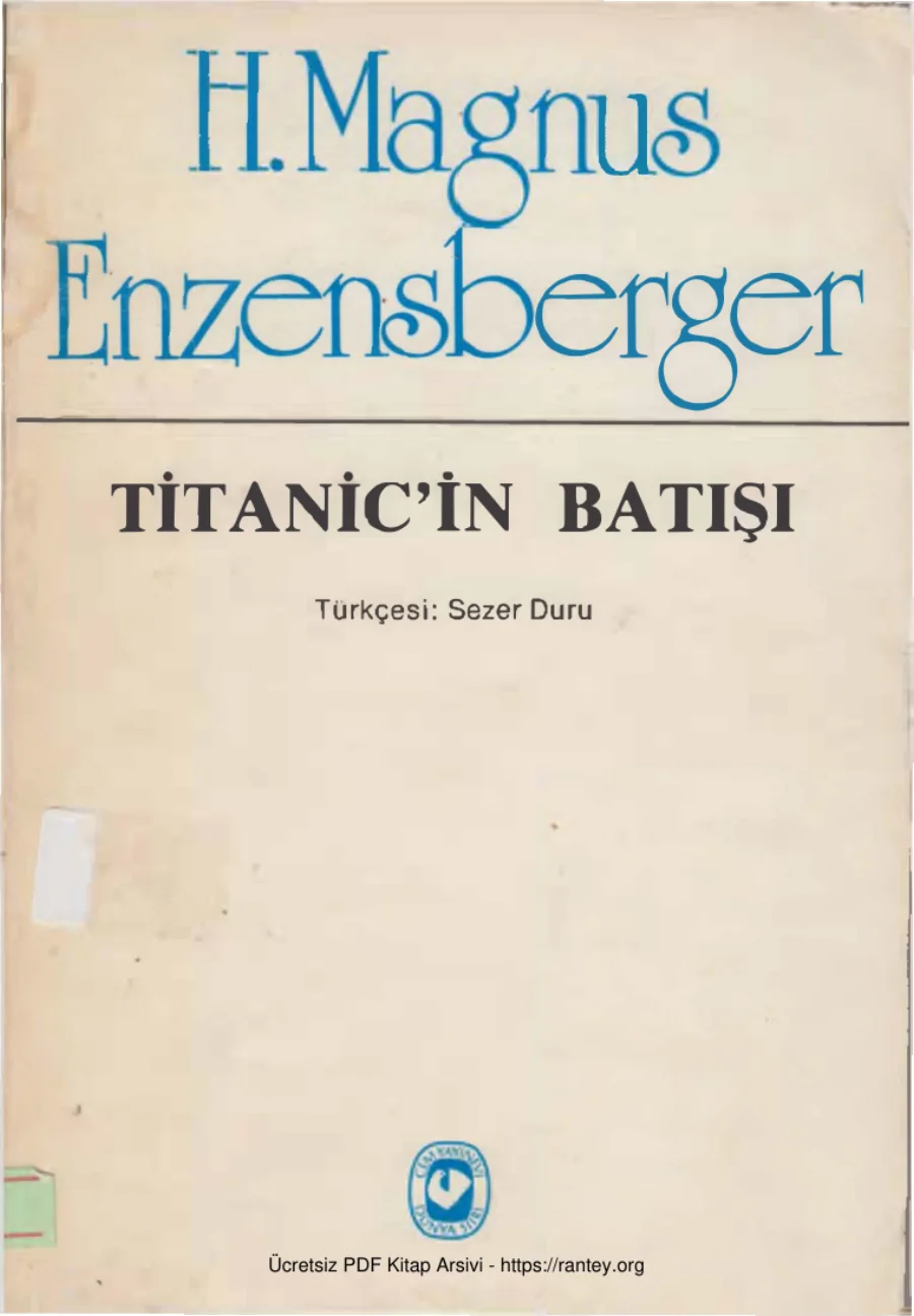Titanic'in Batışı kapak görseli