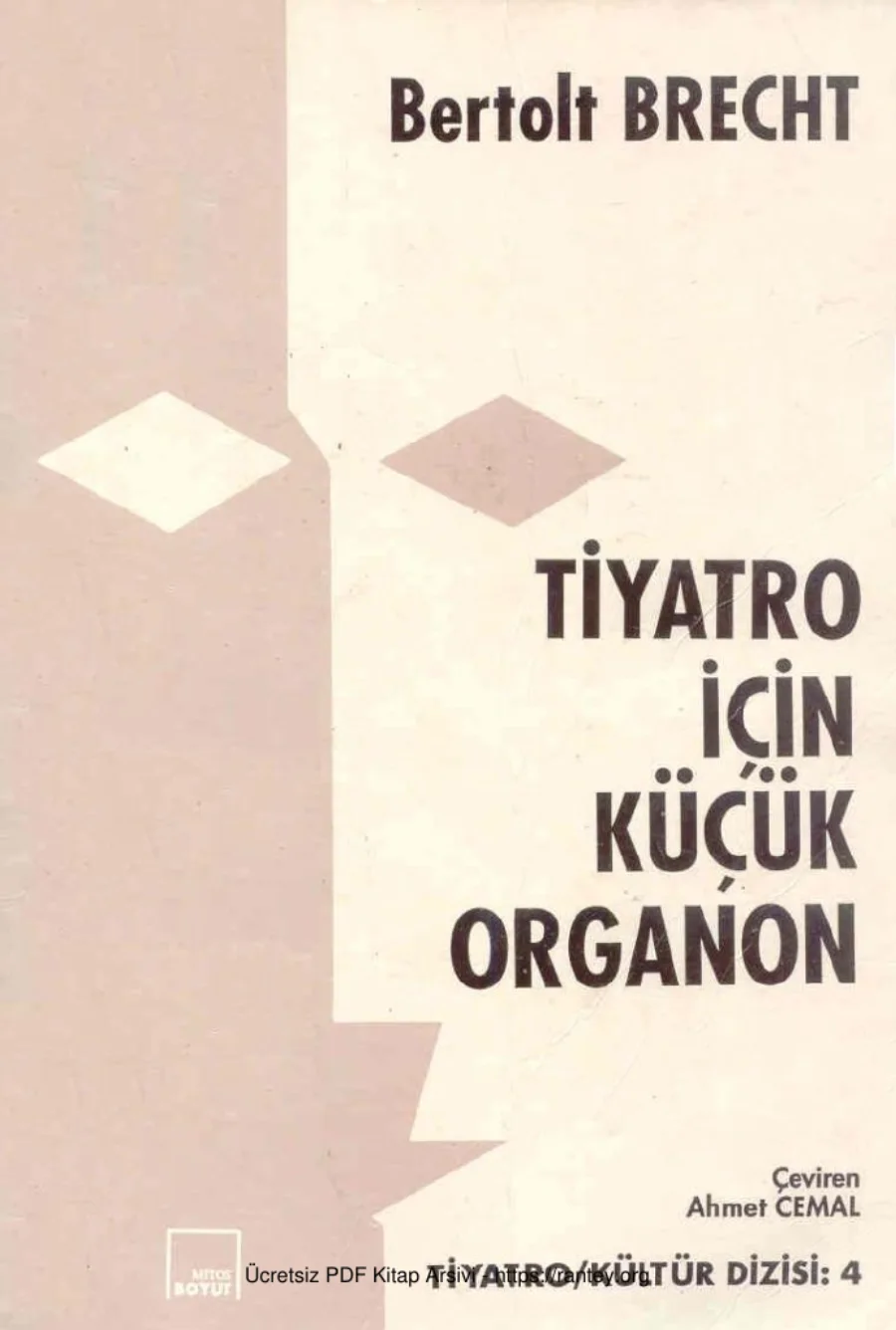 Tiyatro İçin Küçük Organon kapak görseli