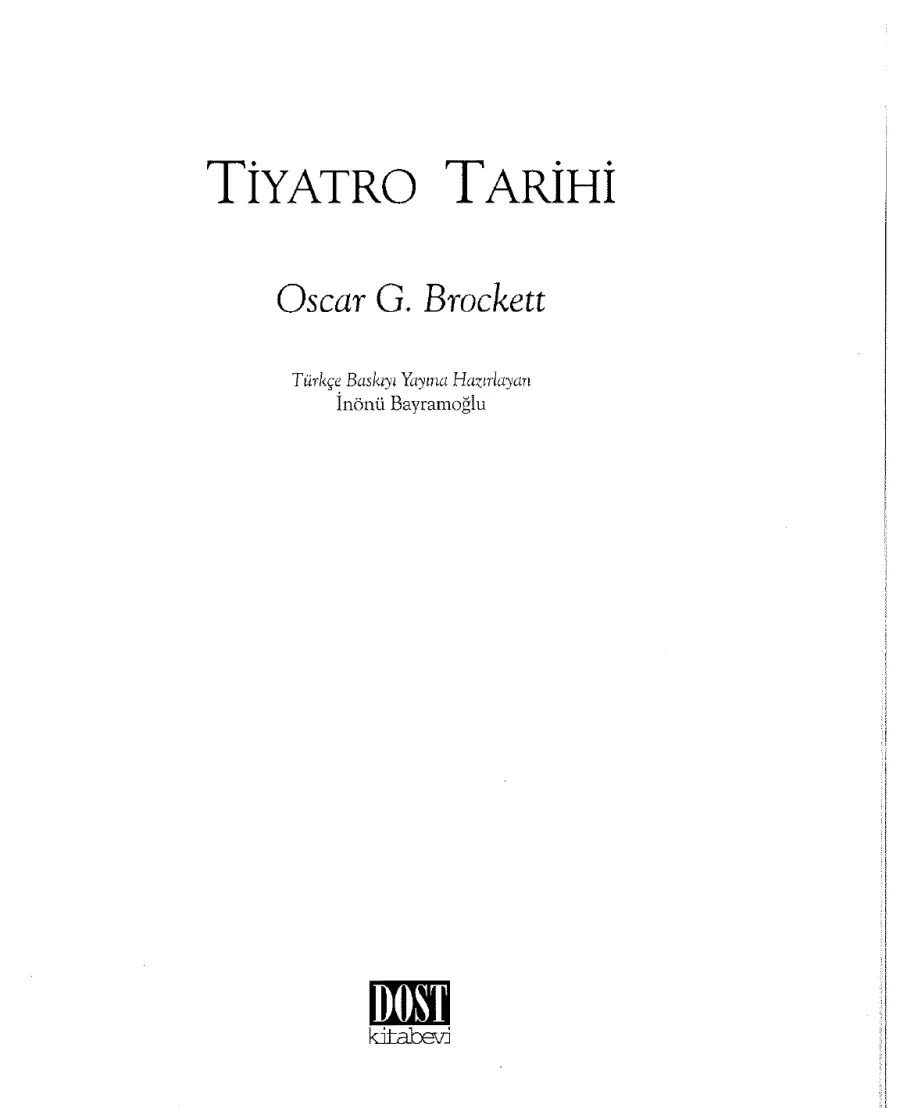 Tiyatro Tarihi PDF kapak görseli