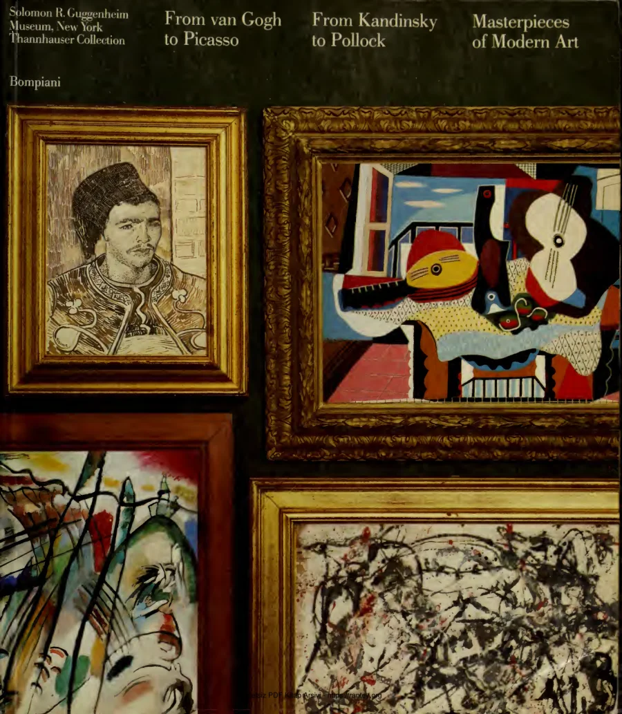 to Picasso from Kandinsky to Pollock Art kapak görseli