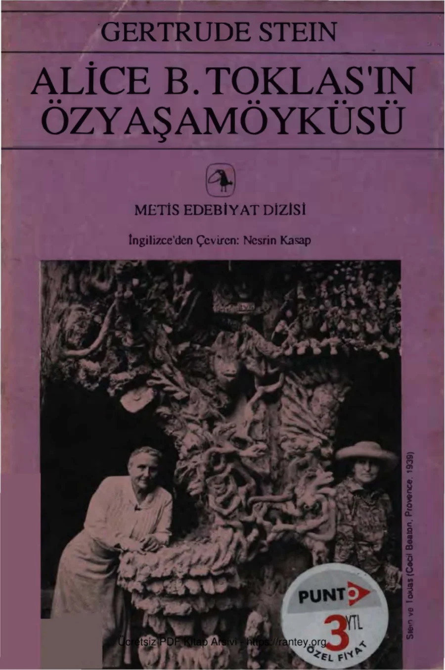 Toklasın Özyaşam Öyküsü kapak görseli