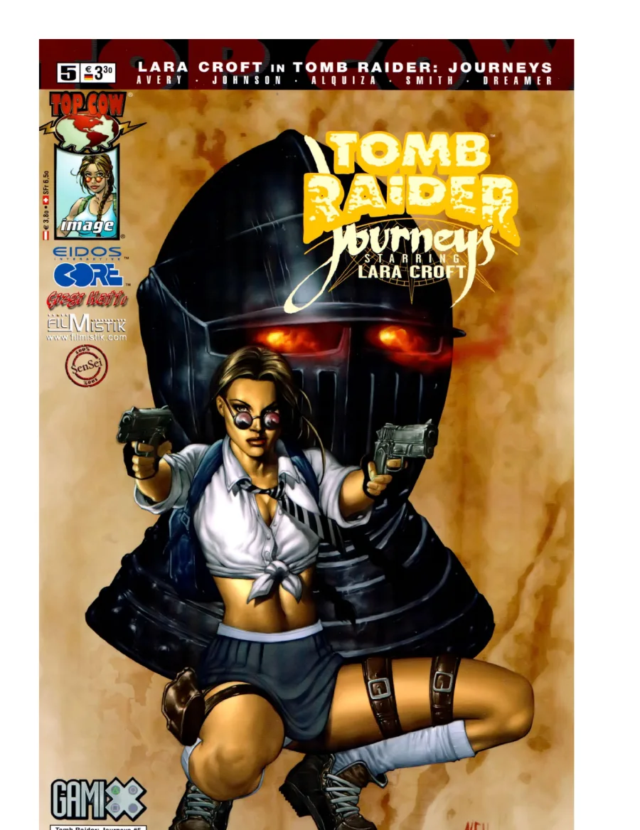 Tomb Raider: Journeys 5: King Arthur Kral Arthur kapak görseli