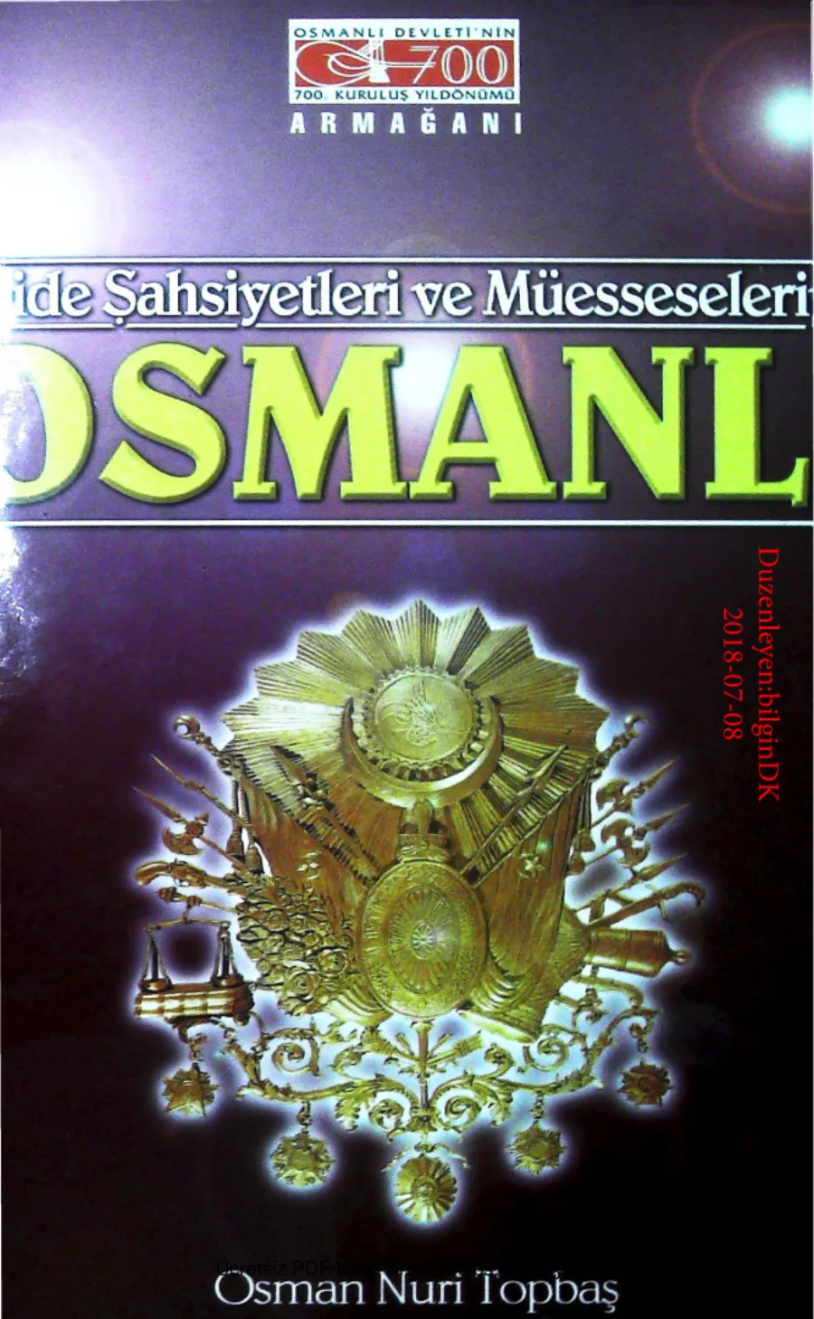 Topbas Abide Sahsiyetleri ve Muesseseleriyle Osmanli kapak görseli