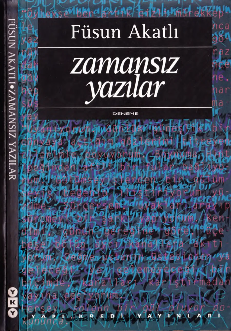 Toplu Eserleri 08 Zamansız Yazılar kapak görseli