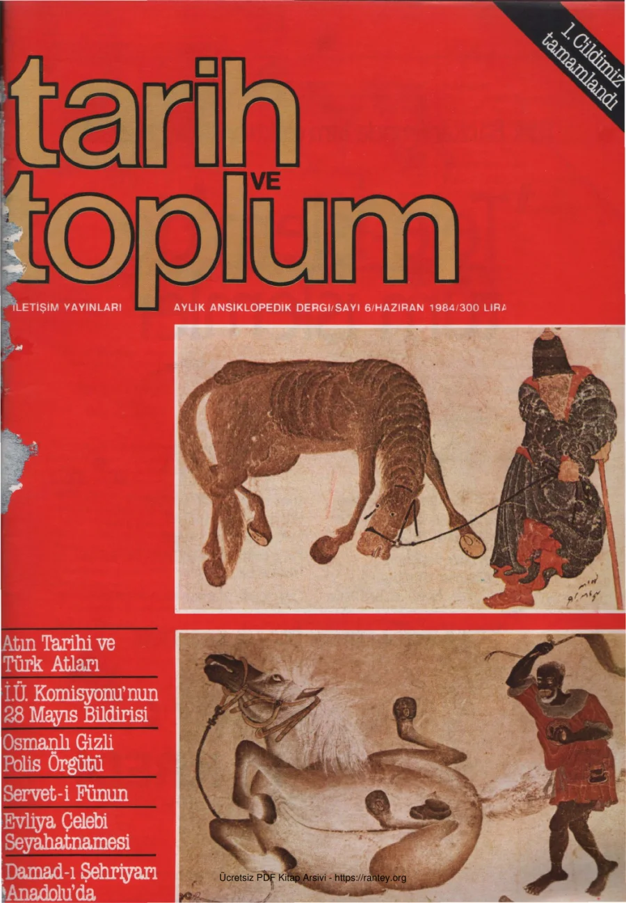 Toplum Sayı 06 Haziran 1984 kapak görseli