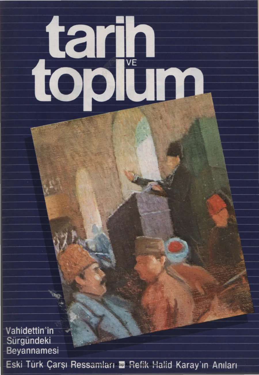 Toplum Sayı 16 Nisan 1985 kapak görseli