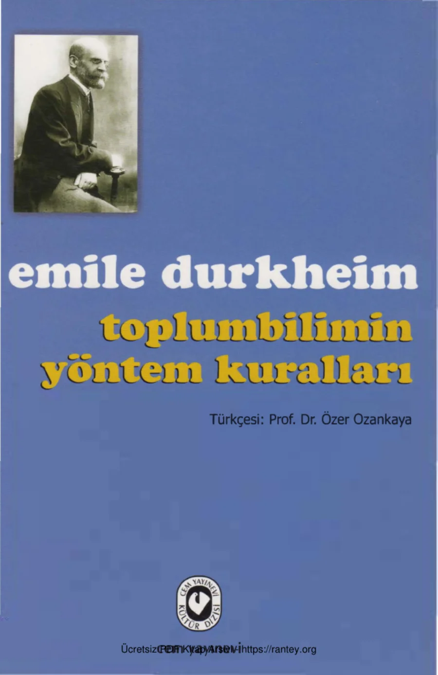 Toplumbilimin Yöntem Kuralları kapak görseli