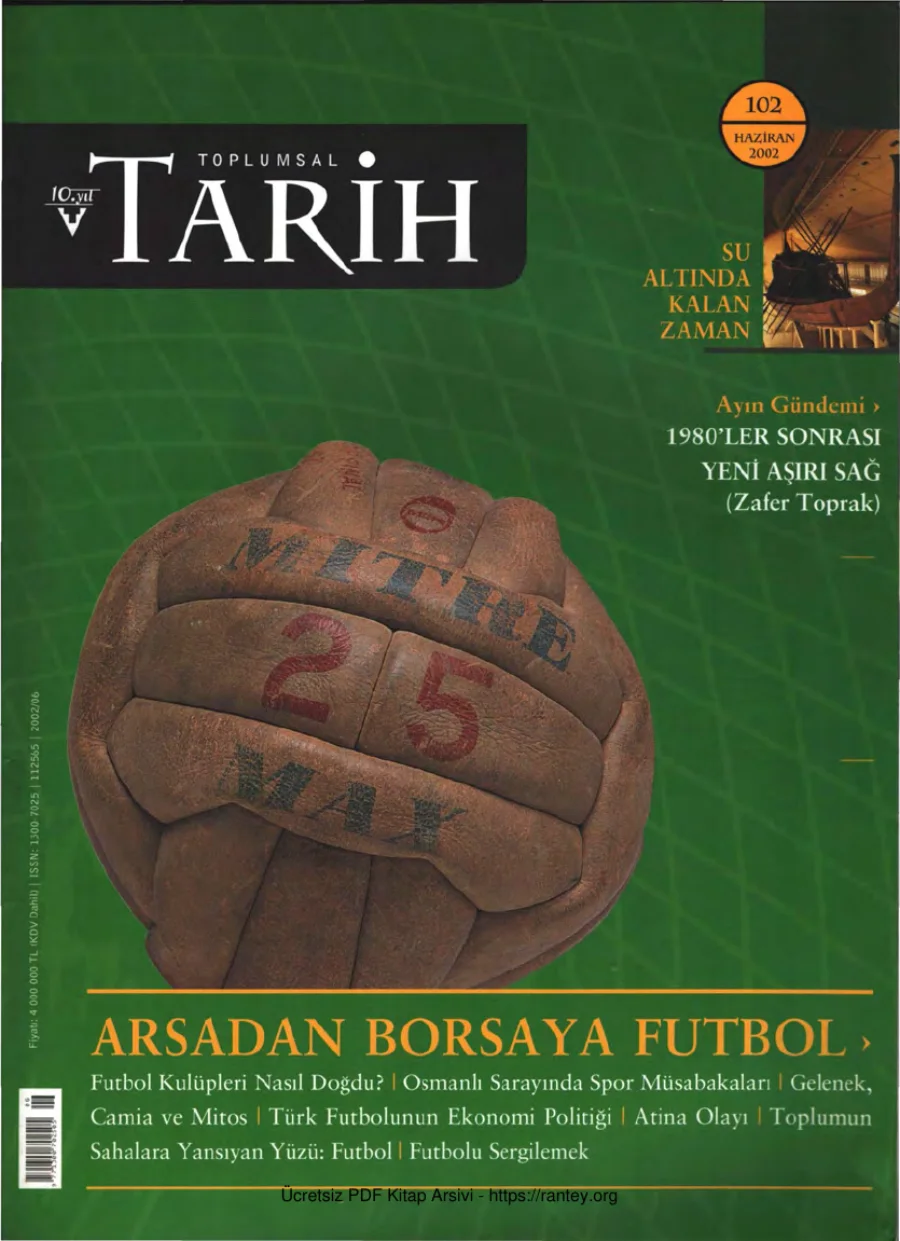 Toplumsal Tarih Sayı 102 kapak görseli