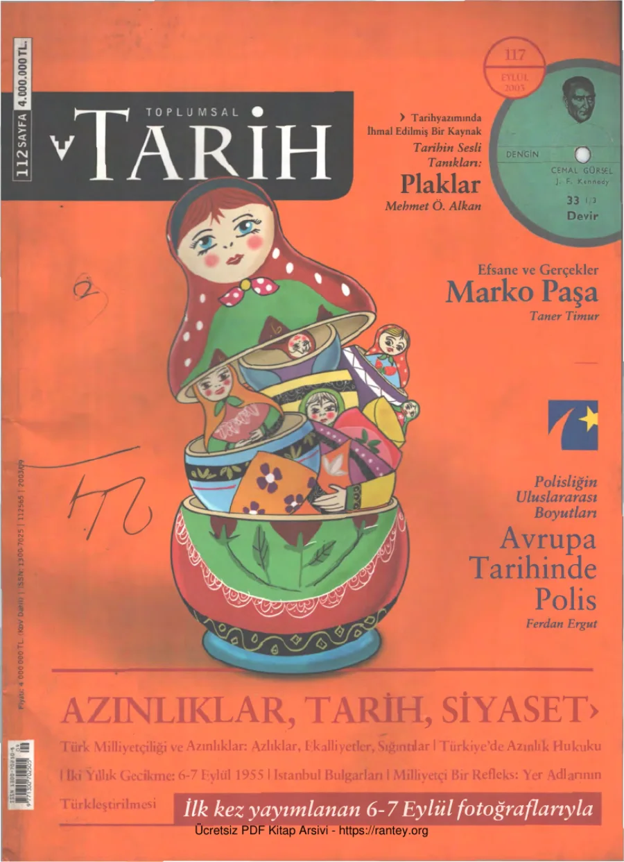 Toplumsal Tarih Sayı 117 kapak görseli