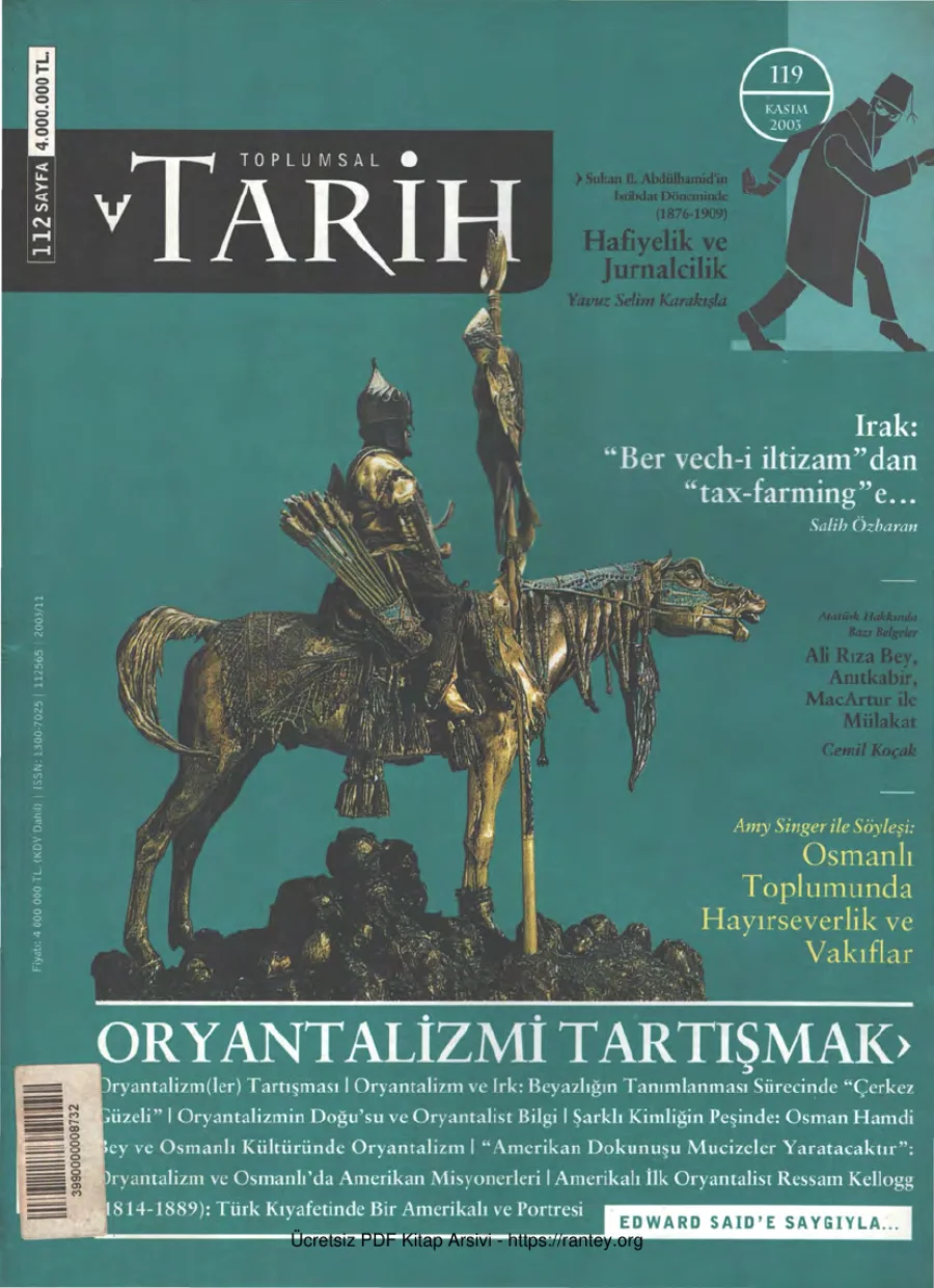 Toplumsal Tarih Sayı 119 kapak görseli