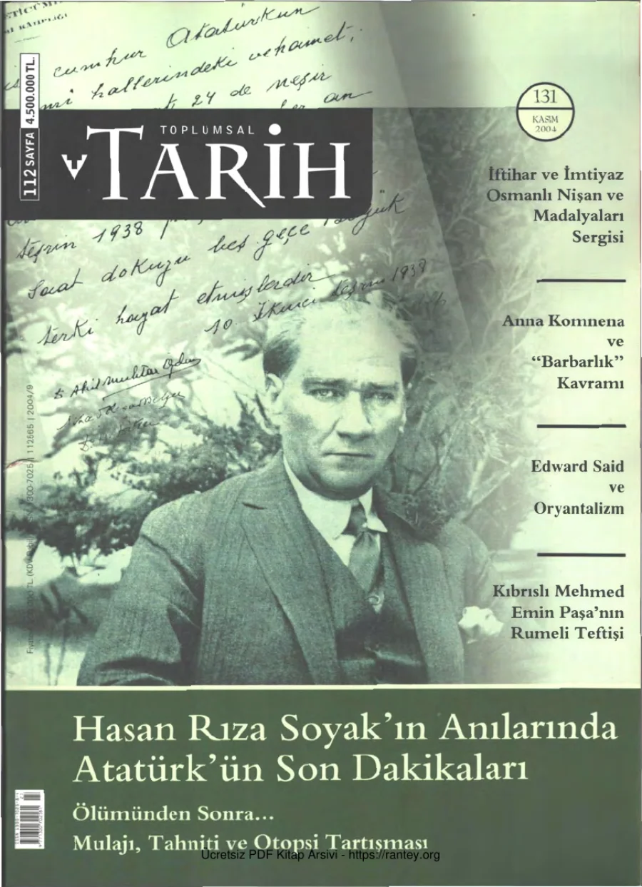 Toplumsal Tarih Sayı 131 kapak görseli