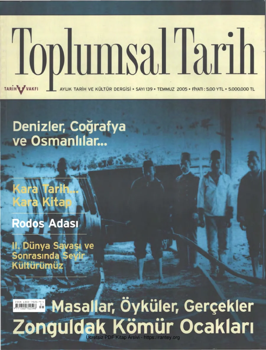 Toplumsal Tarih Sayı 139 kapak görseli