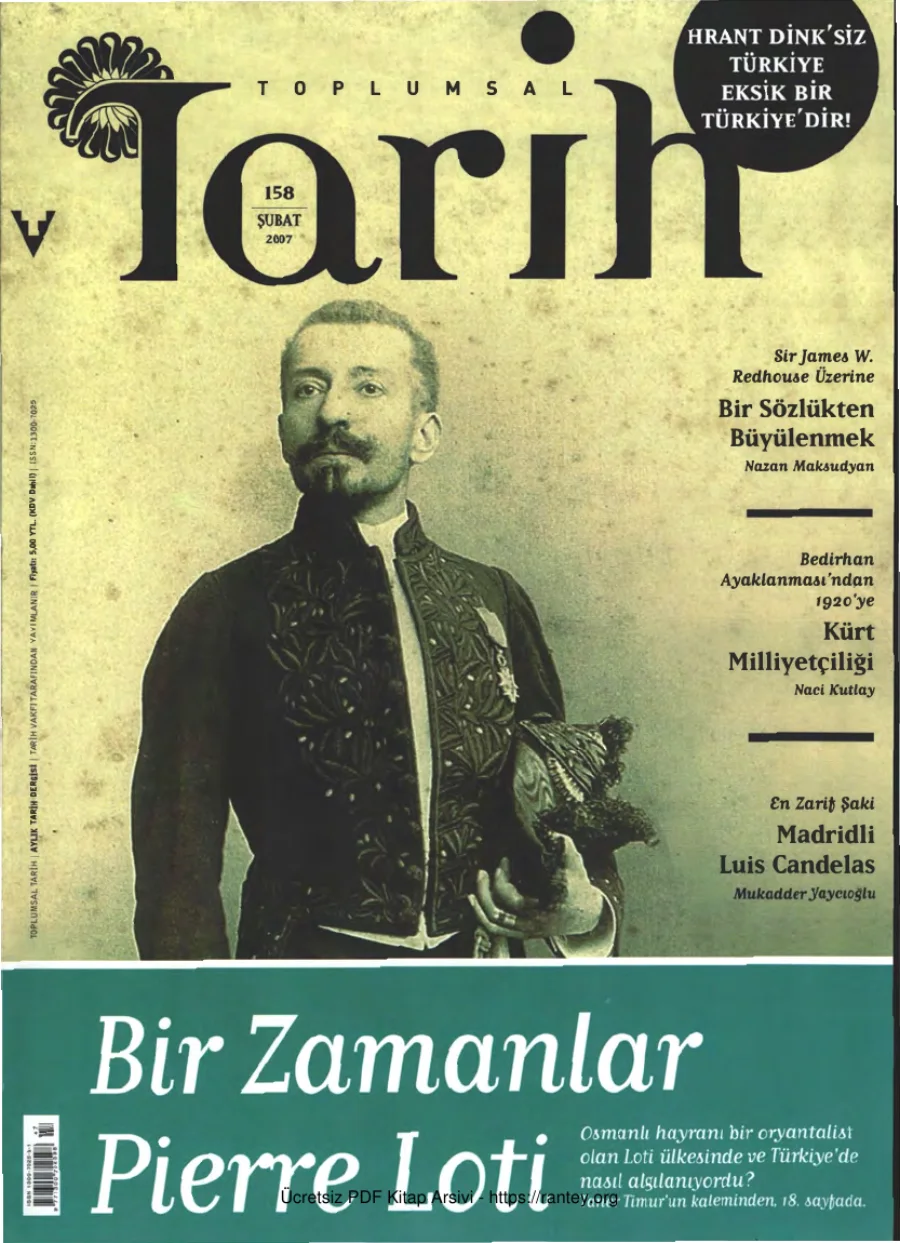 Toplumsal Tarih Sayı 158 kapak görseli