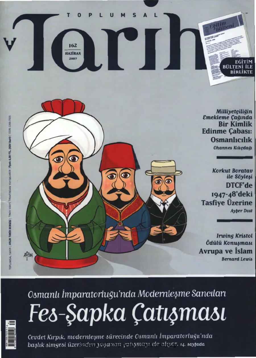 Toplumsal Tarih Sayı 162 kapak görseli